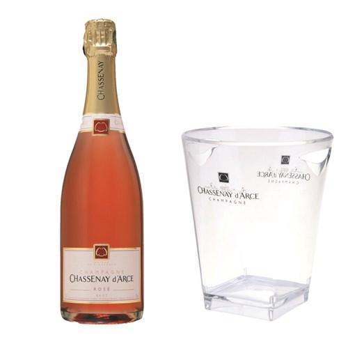 Chassenay d&apos;Arce Rose With Ice Bucket